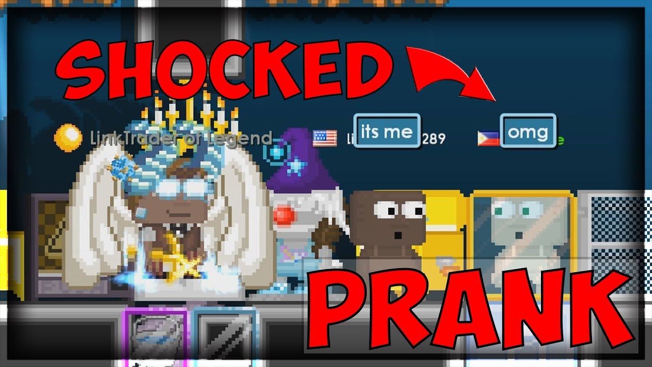 I am LinkTrader [PRANK] [FUNNY]│Growtopia(그로우토피아)