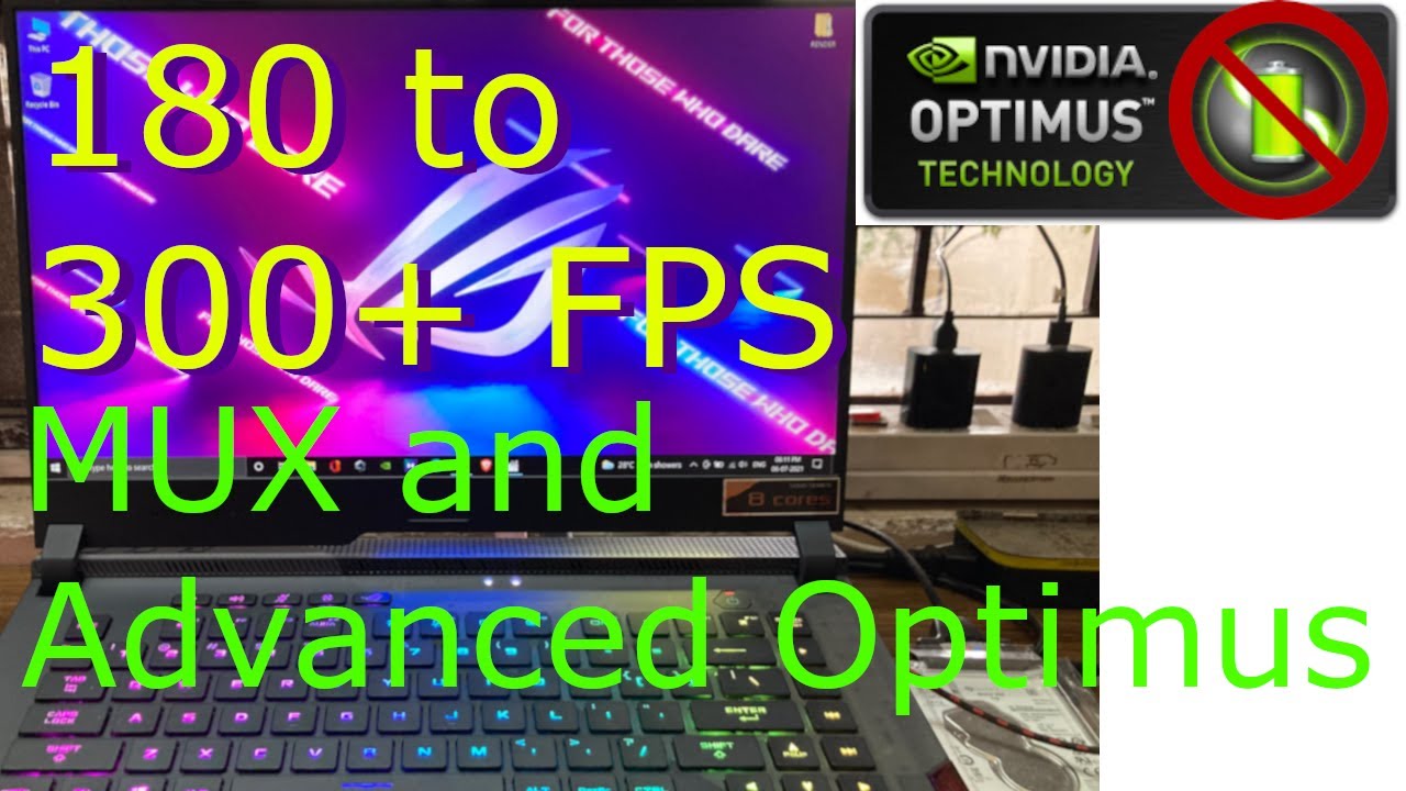 2021 Asus знает, как обойти отставание, и понимает работу Optimus Mux и Advanced Optimus.