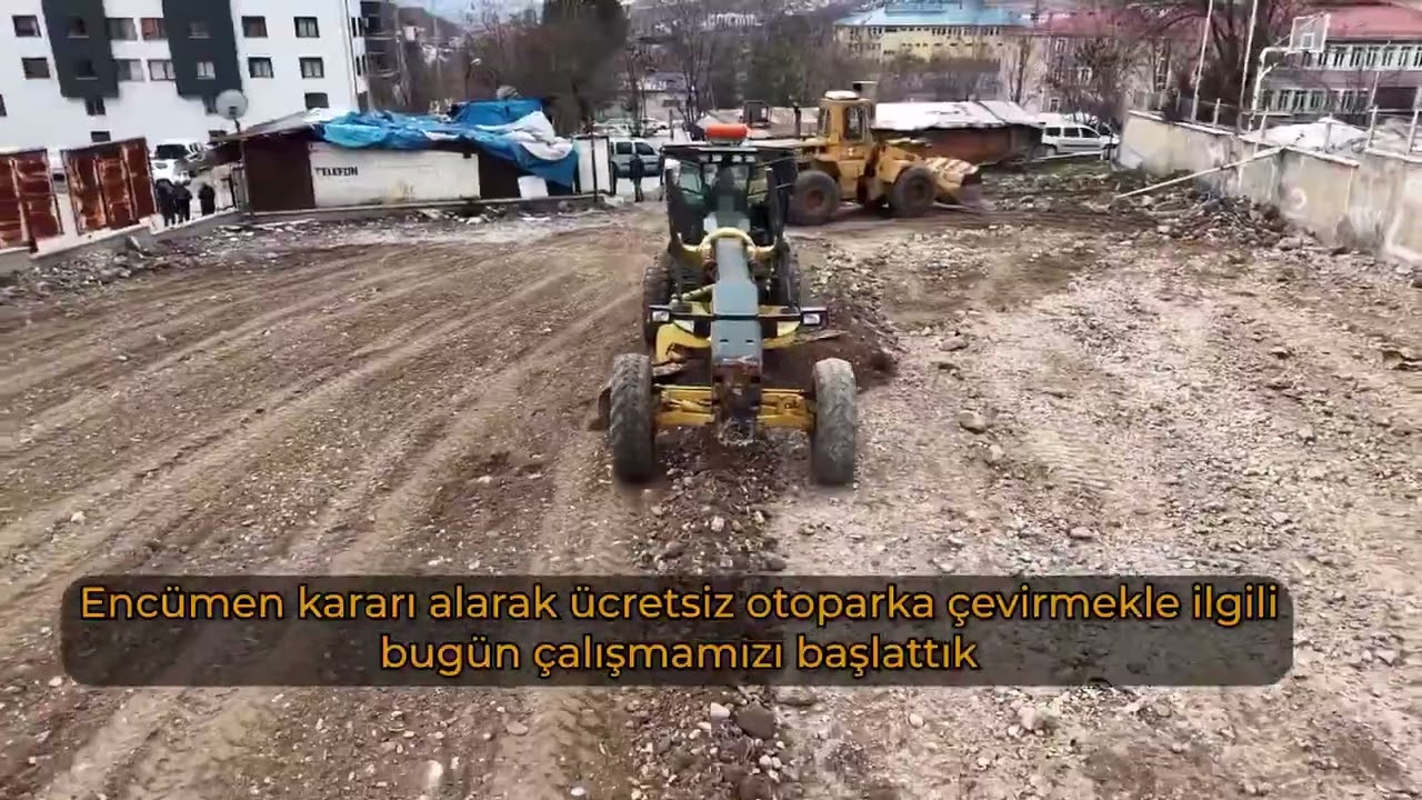 Tunceli merkezindeki park sorununa yeni çözüm: 12 alan otoparka dönüştürülüyor
