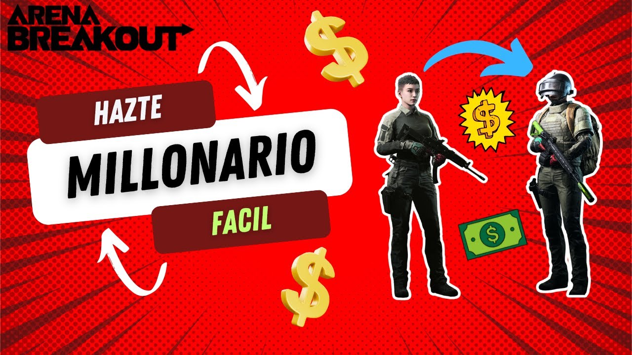 Cómo HACERTE MILLONARIO RÁPIDO en Arena Breakout 💰 (Guía Paso a Paso 2025)