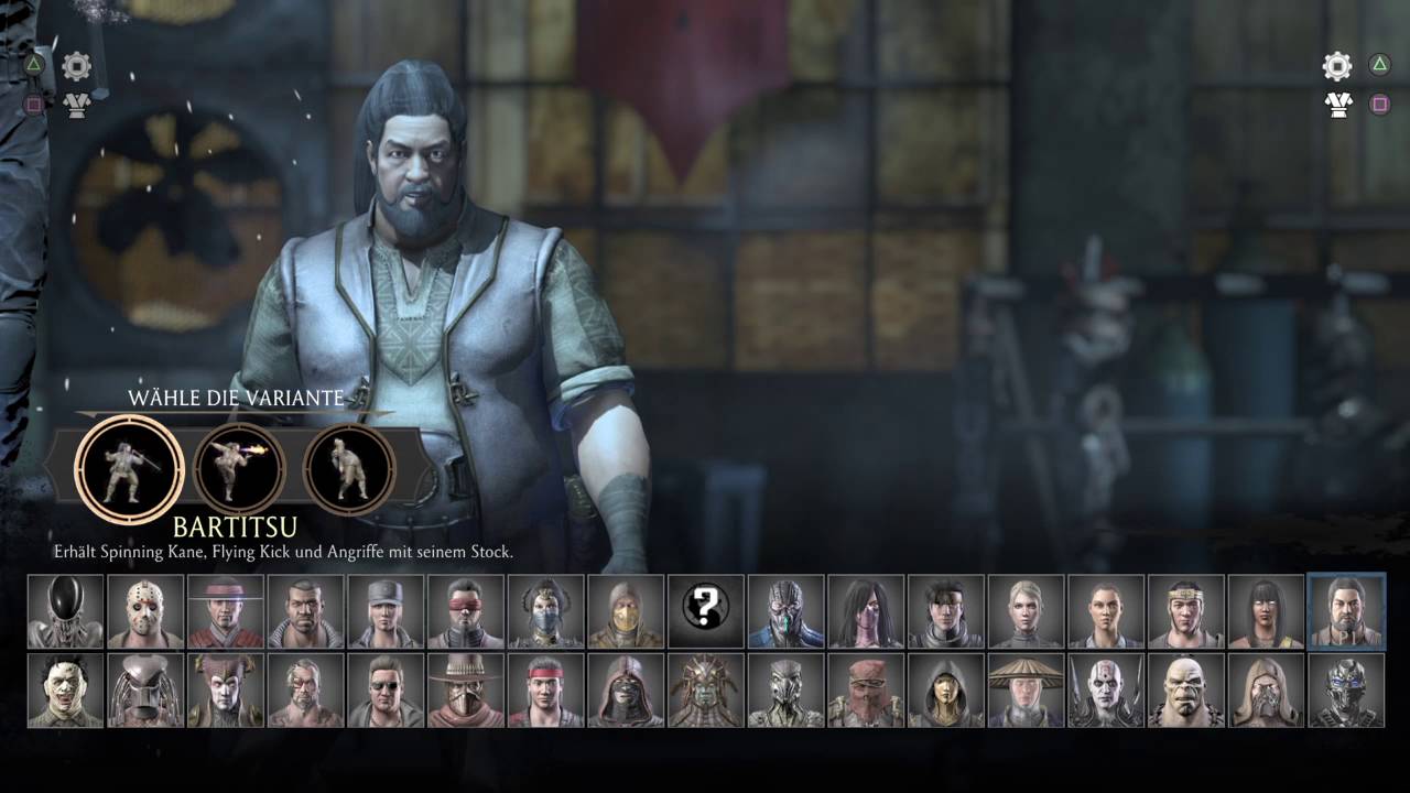Mortal Kombat XL All Characters