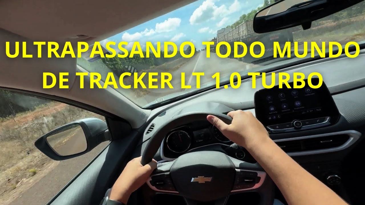 ULTRAPASSANDO TODO MUNDO DE CHEVROLET TRACKER LT 1.0 TURBO 2024 NA ESTRADA 🔥🔥🚀🚀