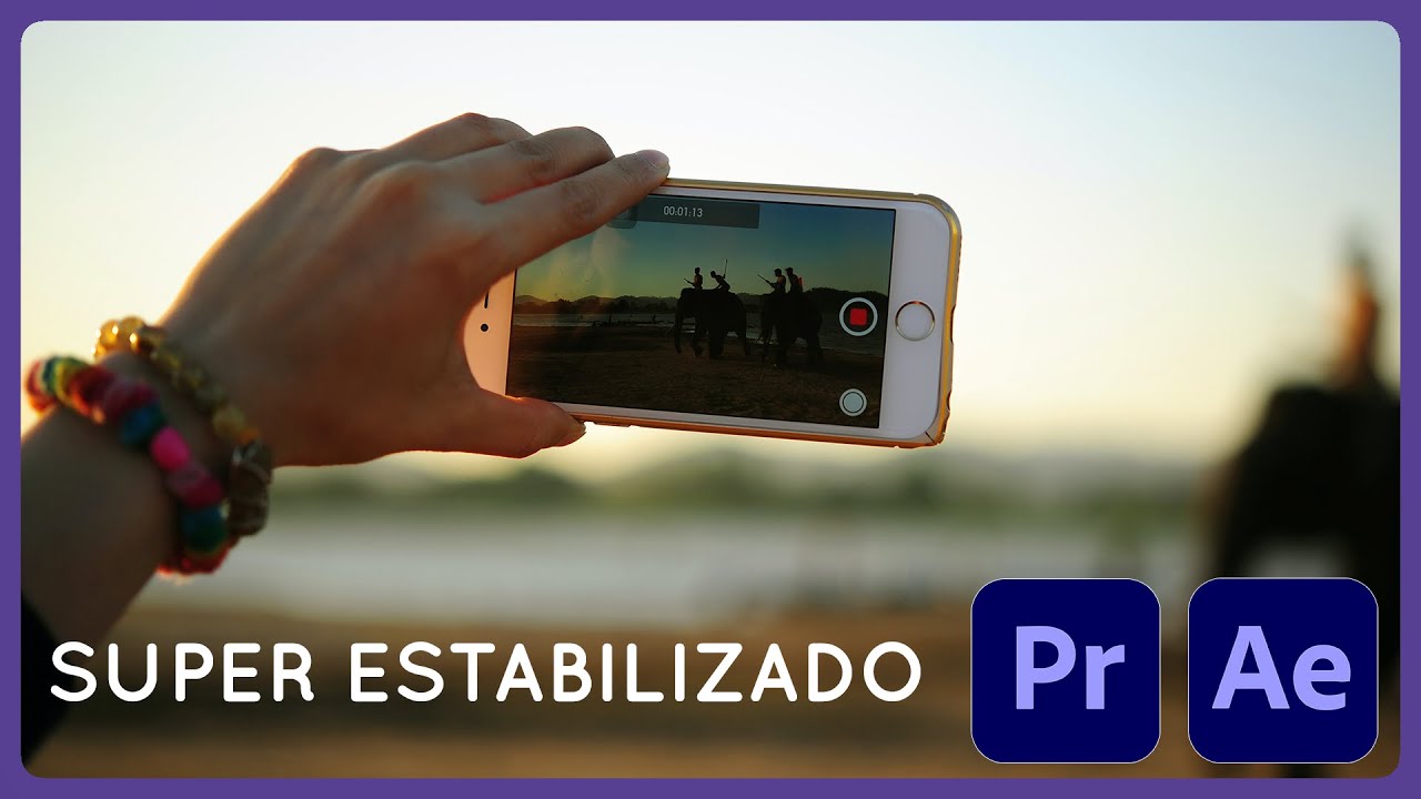 Como estabilizar videos en Premiere Pro y After Effects.