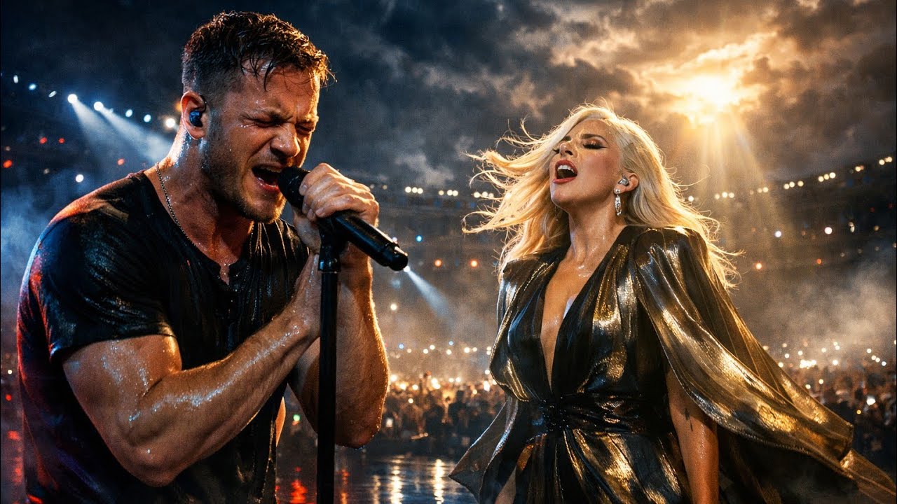 Imagine dragon × Lady Gaga - Golden Hearts, Open Skies 🔥 | Epic Anthem of Hope & Freedom