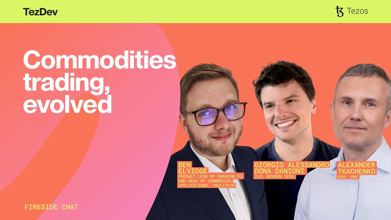 Commodities trading, evolved | TezDev 2026