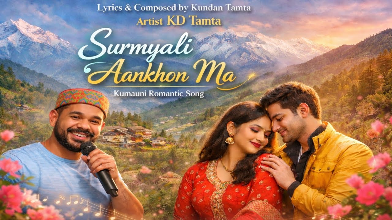 Surmyali Aankhon Ma | New Kumauni Romantic Song 2026 | KD Tamta | Uttarakhandi Song