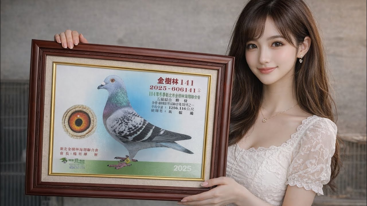 2025北海冬季 金樹林鴿會 入賞鴿欣賞#pigeons #賽鴿 