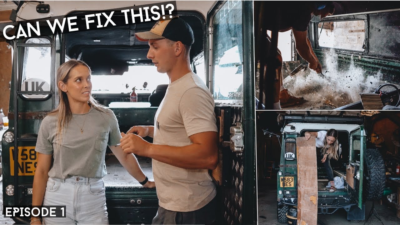 Defender 110 Camper Build Ep.1 | Converting Our 20-Year-Old Td5 Land Rover into Our Dream Camper