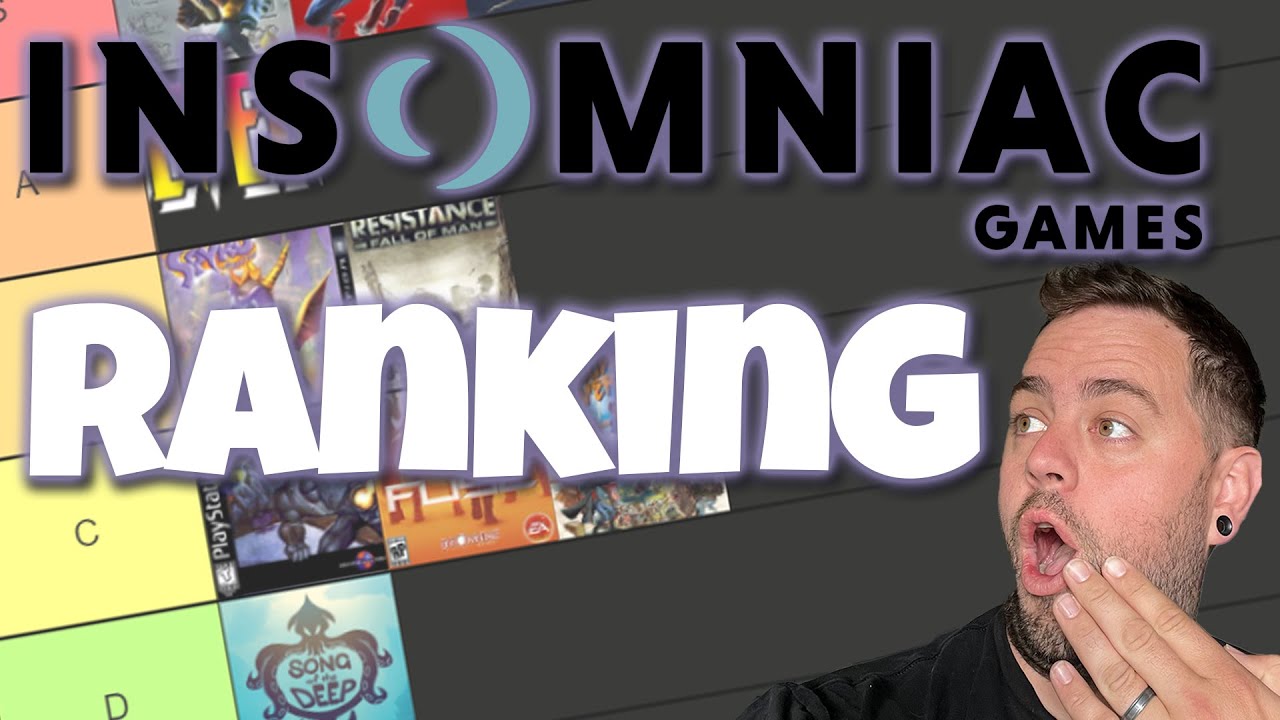 Ranking All Major INSOMNIAC GAMES FRANCHISES!