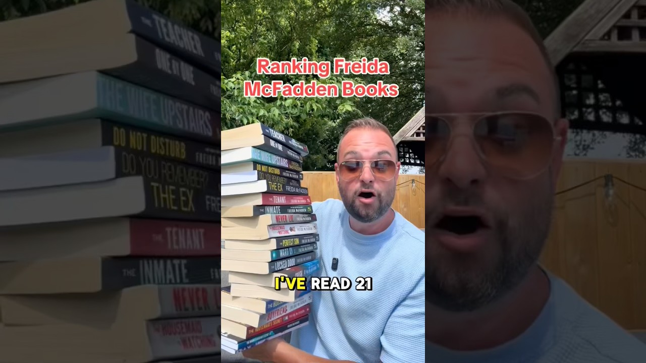 Ranking the 21 Freida McFadden books I have read