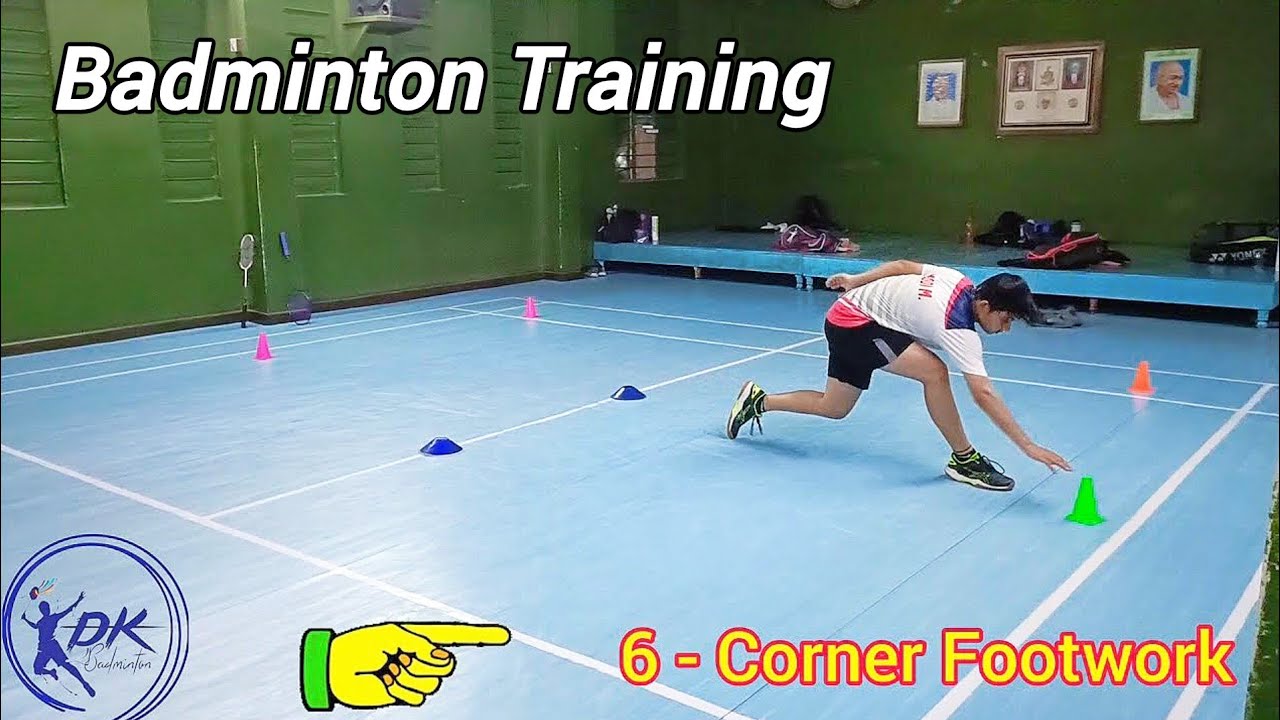 6 Corner Footwork | Badminton Training