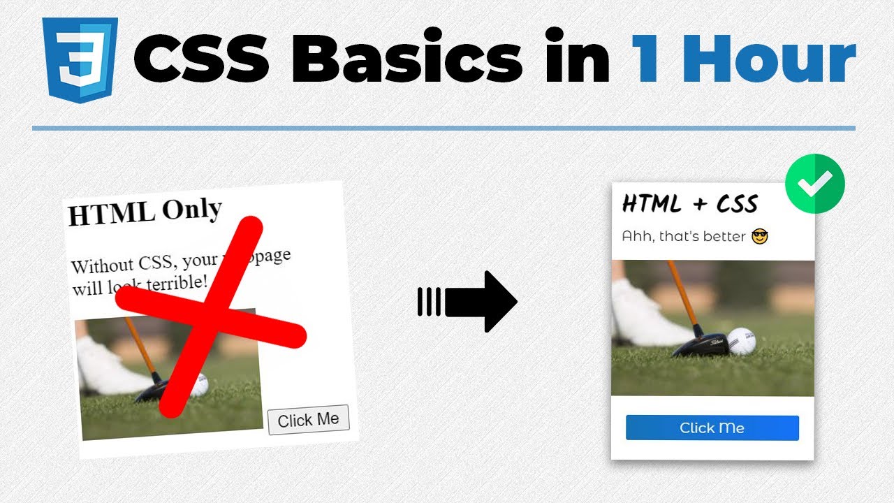 CSS Tutorial for Complete Beginners #fullstackroadmap (Ep. 8.0)