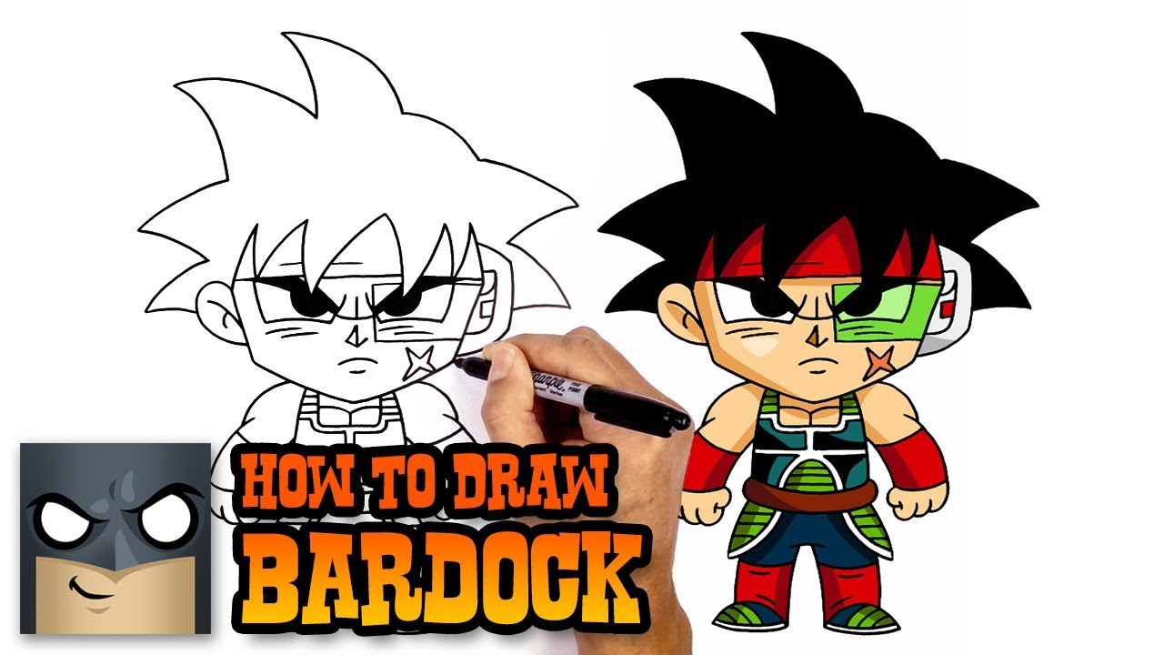 How to Draw Bardock | Dragon Ball Z