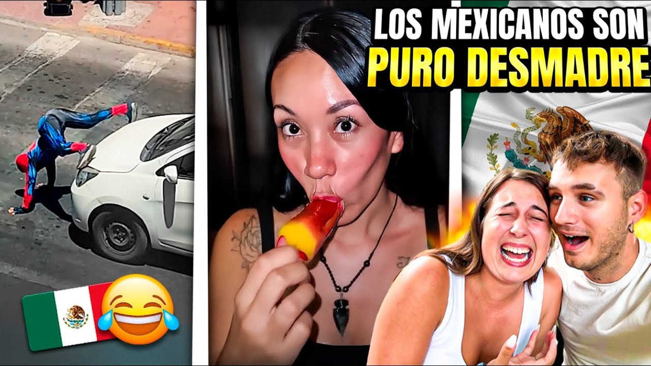Los MEXICANOS son PURO DESMADRE por HACER ESTAS COSAS 😂🇲🇽 **imposible no reir**