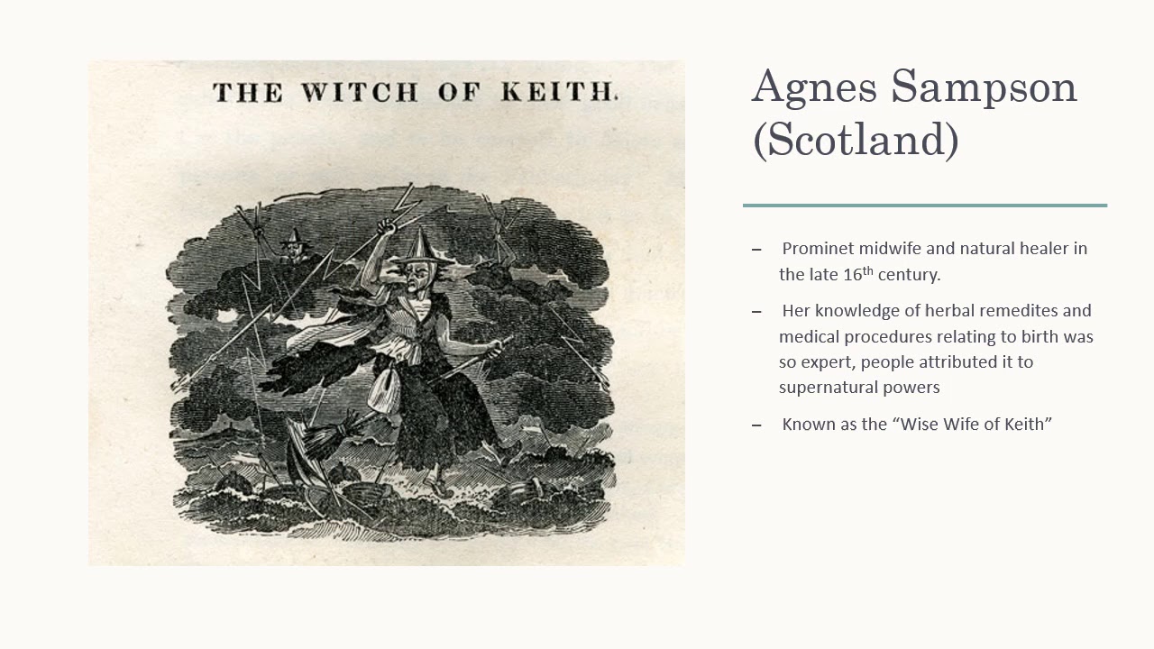 The Names of the Witch and Agnes Sampson