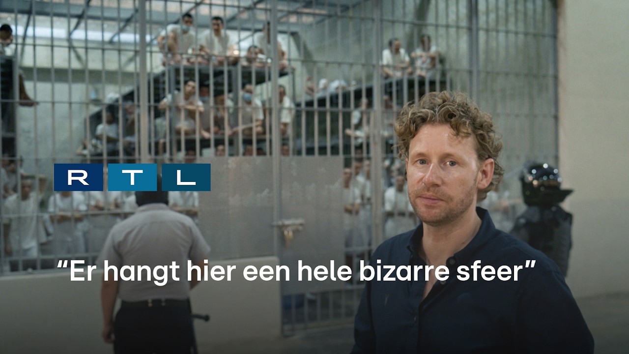 Ewout Genemans bezoekt CECOT: 'Grootste gevangenis ter wereld met 80 man per cel' | Ewout: