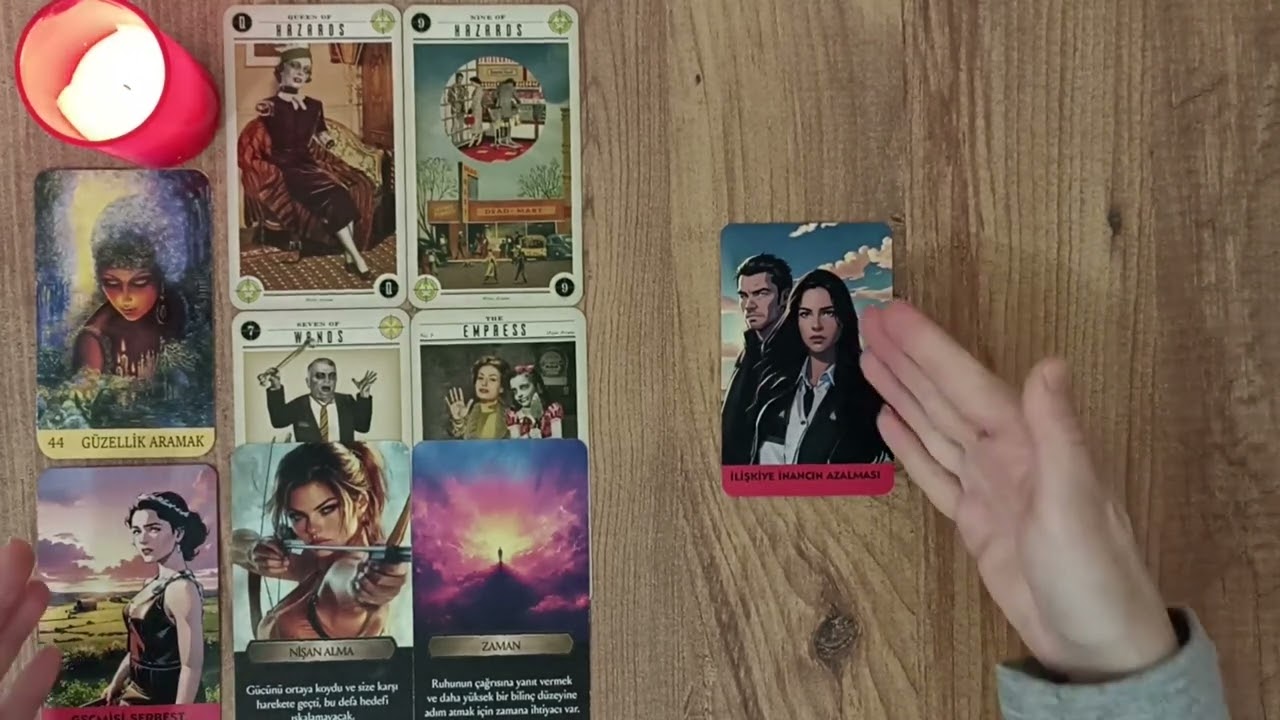 Seninle İlgili Akıldan Yürekten Geçenleri Tarot