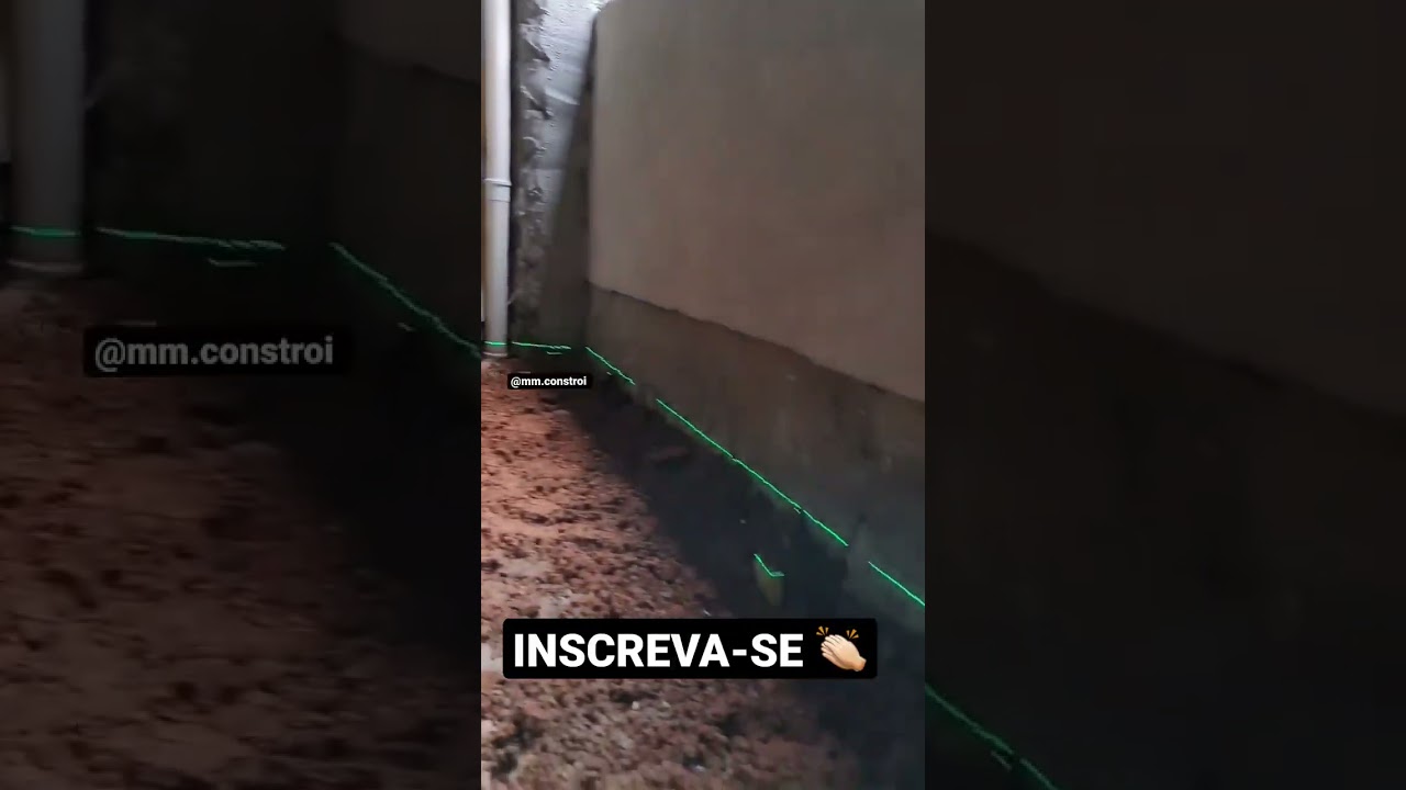 Nivelar o ch&atilde;o  com n&iacute;vel a laser