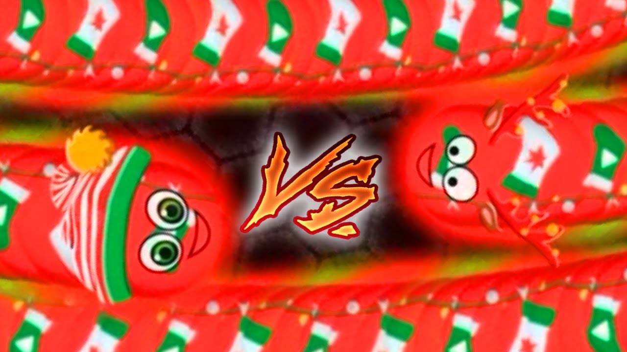 Wormate.io Santa Pro Worm Vs Santa Giant Worm Wormateio Epic Trolling Gameplay(Funny Moments)