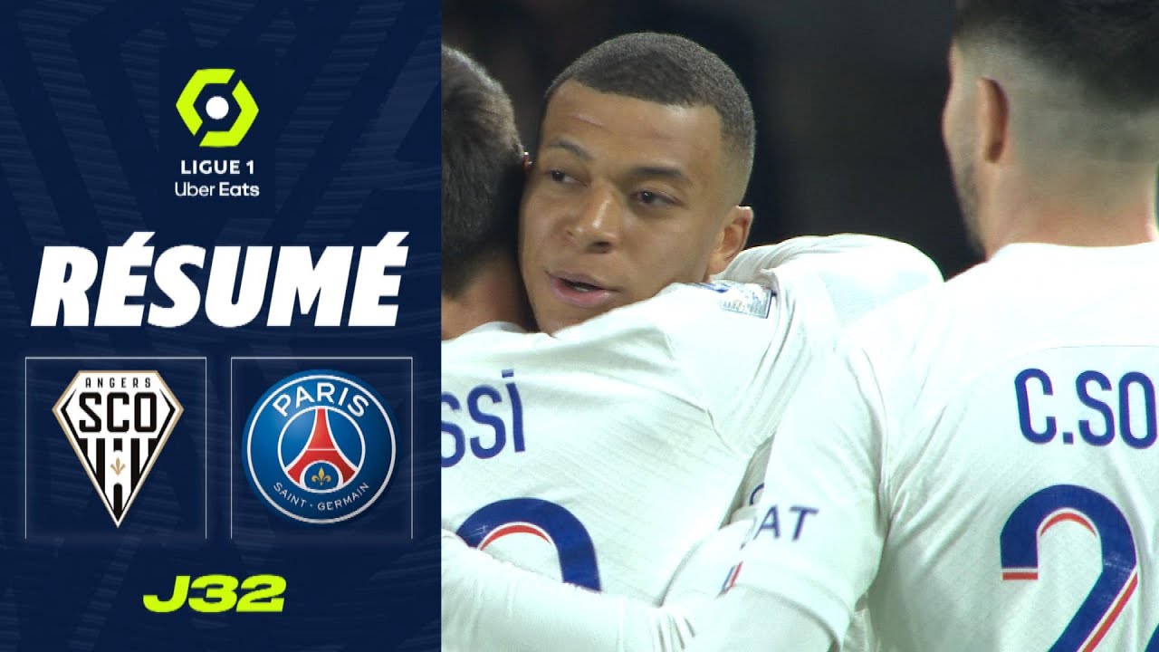 ANGERS SCO - PARIS SAINT-GERMAIN (1 - 2) - R&eacute;sum&eacute; - (SCO - PSG) / 2022-2023