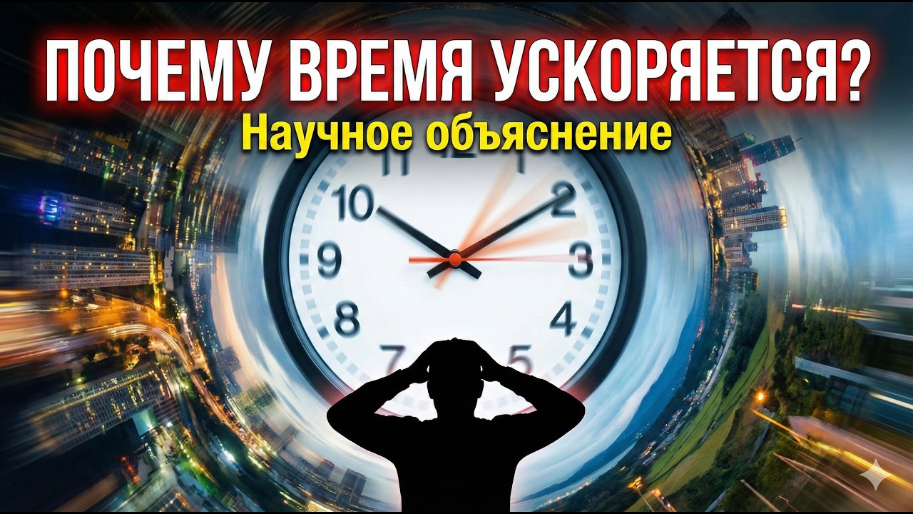 Почему с возрастом время летит быстрее? (Научное объяснение)