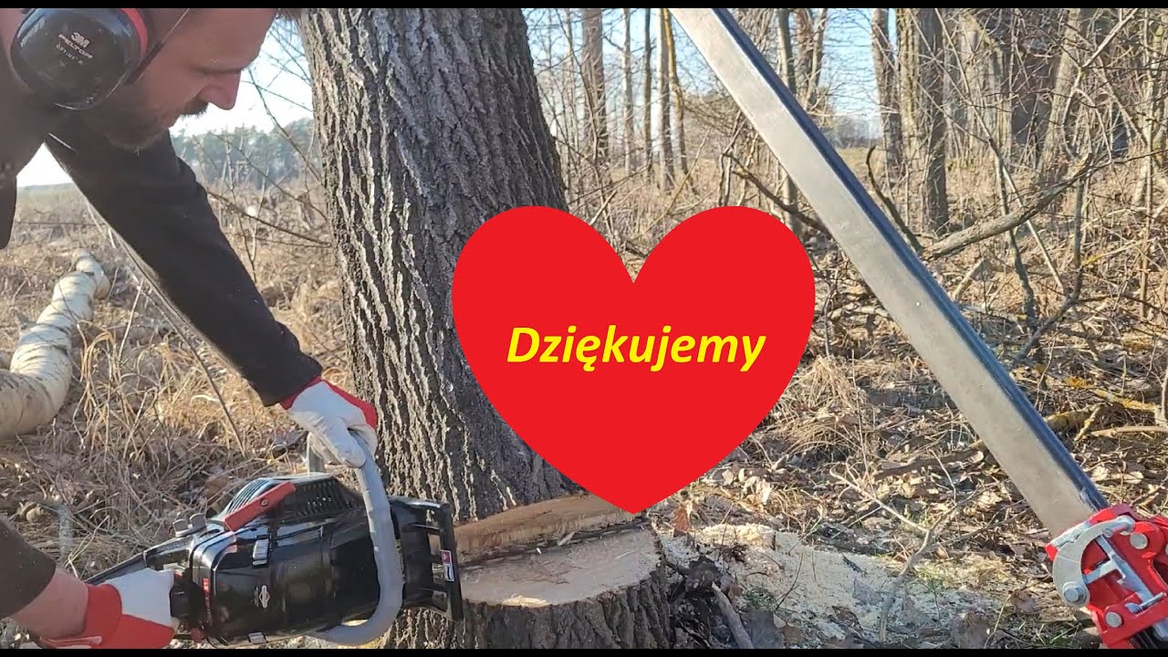 Nax 400C, podnośnik Hi-lift w trudnym drzewostanie - ❤️ oraz wielkie serce Krzyśka i dla Krzyśka ❤️.