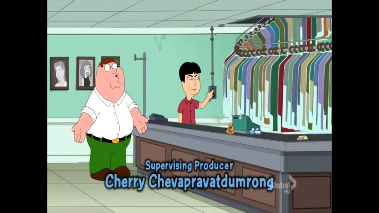 Padre de Familia - Peter en la lavandería china