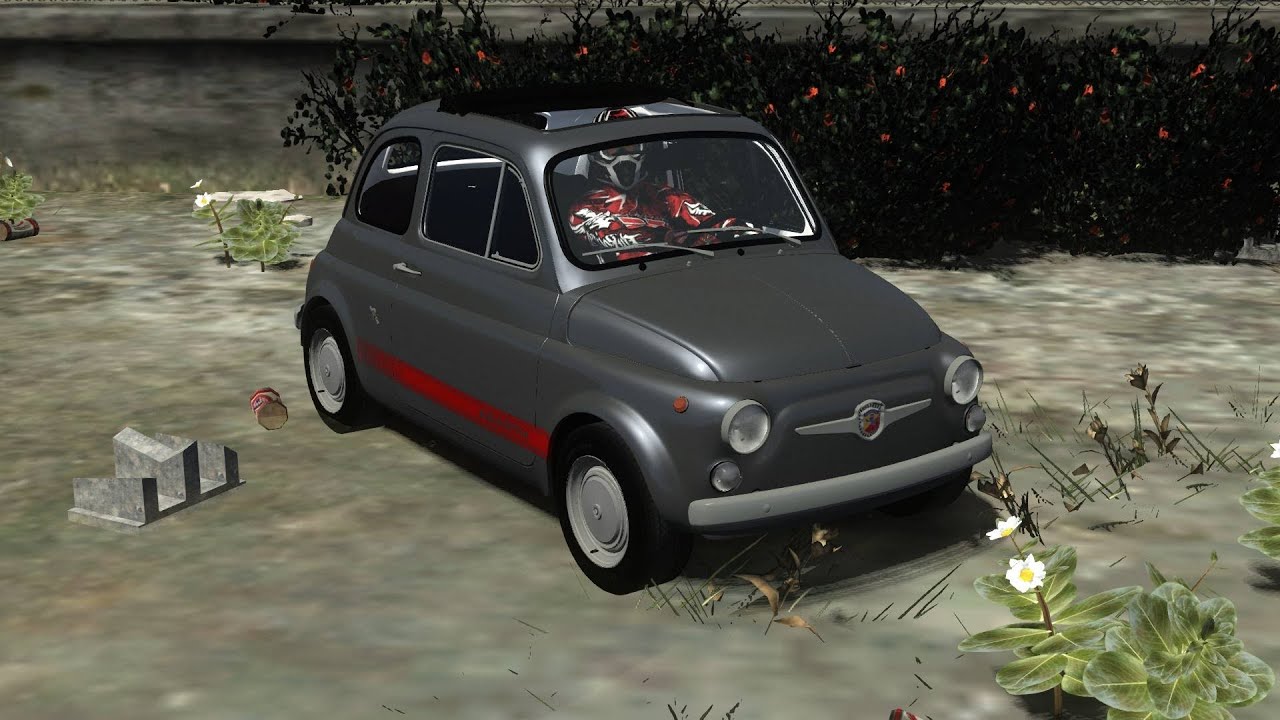 GTA 4 IV 1968 FIAT 500 596 SS CRASH TESTING HD