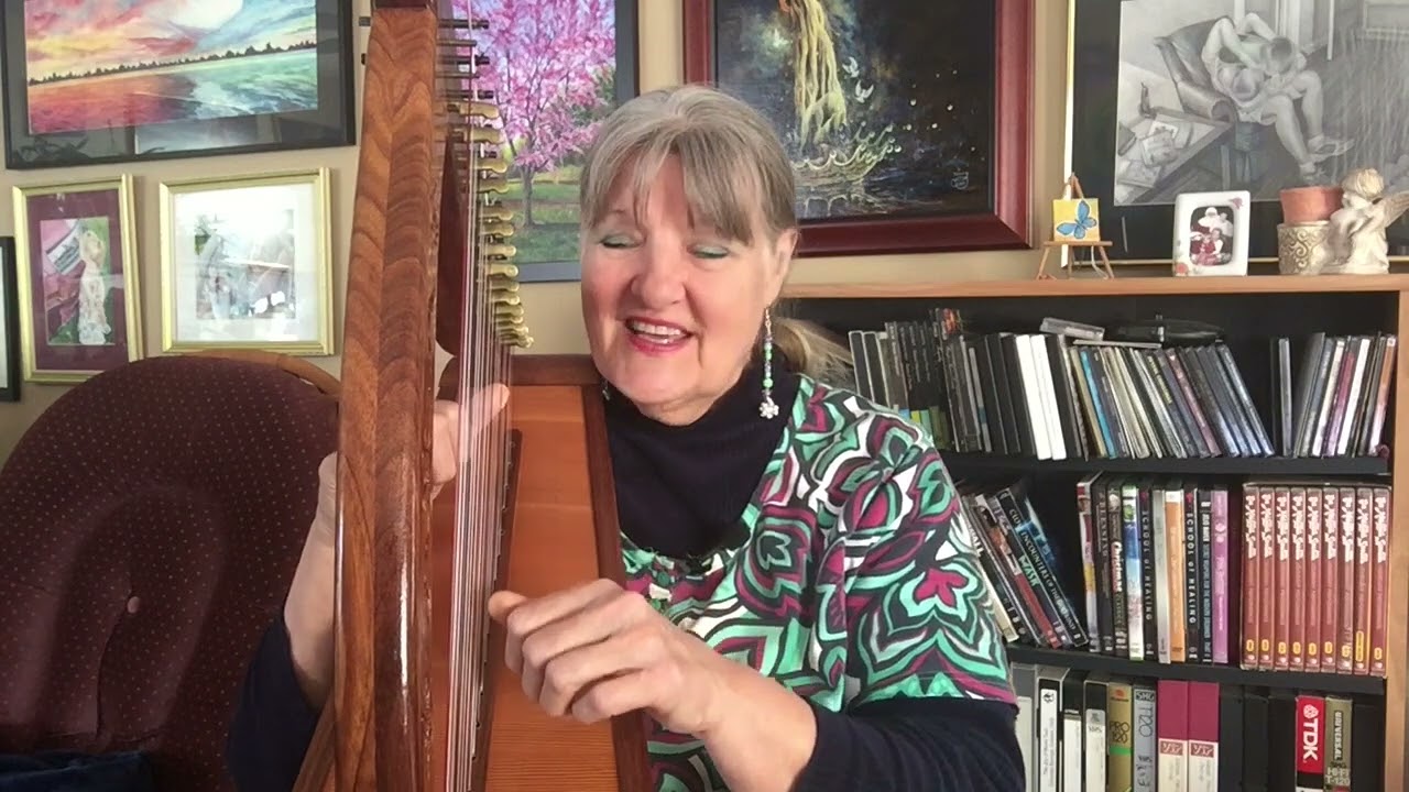 PSALM 1 sung by Nancy Cupp and accompanied by her harp made in Jerusalem.