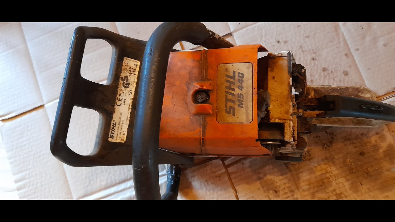 Restauration d'une MS 440 part 1