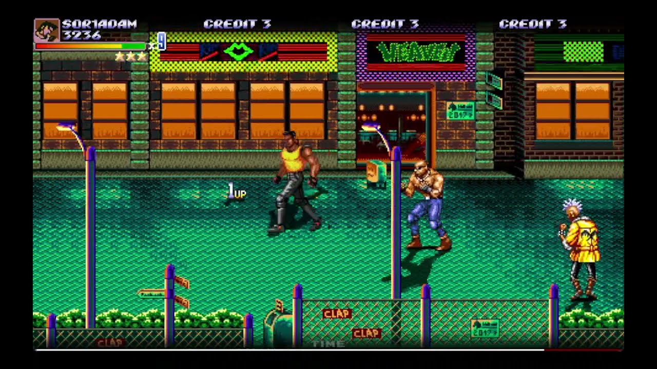 Streets of Rage X - SOR1 Adam Test