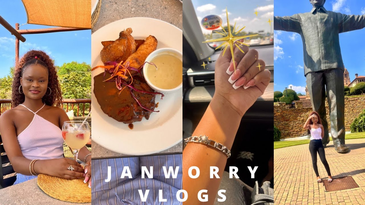 January Vlogs ✨| New Bag, Nails, Union Buildings, Sandton & Date Day #southafrica #fyp #students 