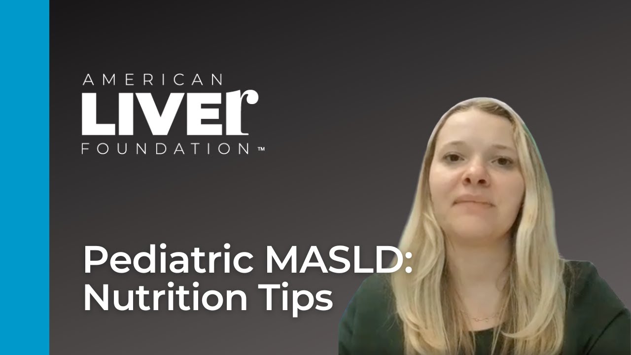 Pediatric MASLD:  Nutrition Tips
