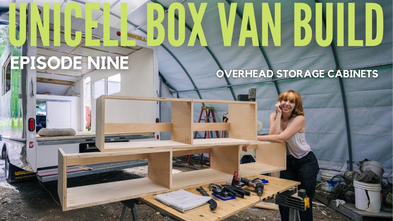 Unicell Build Ep 9 | Overhead Cabinets & Kitchen Cabinet Pt 2