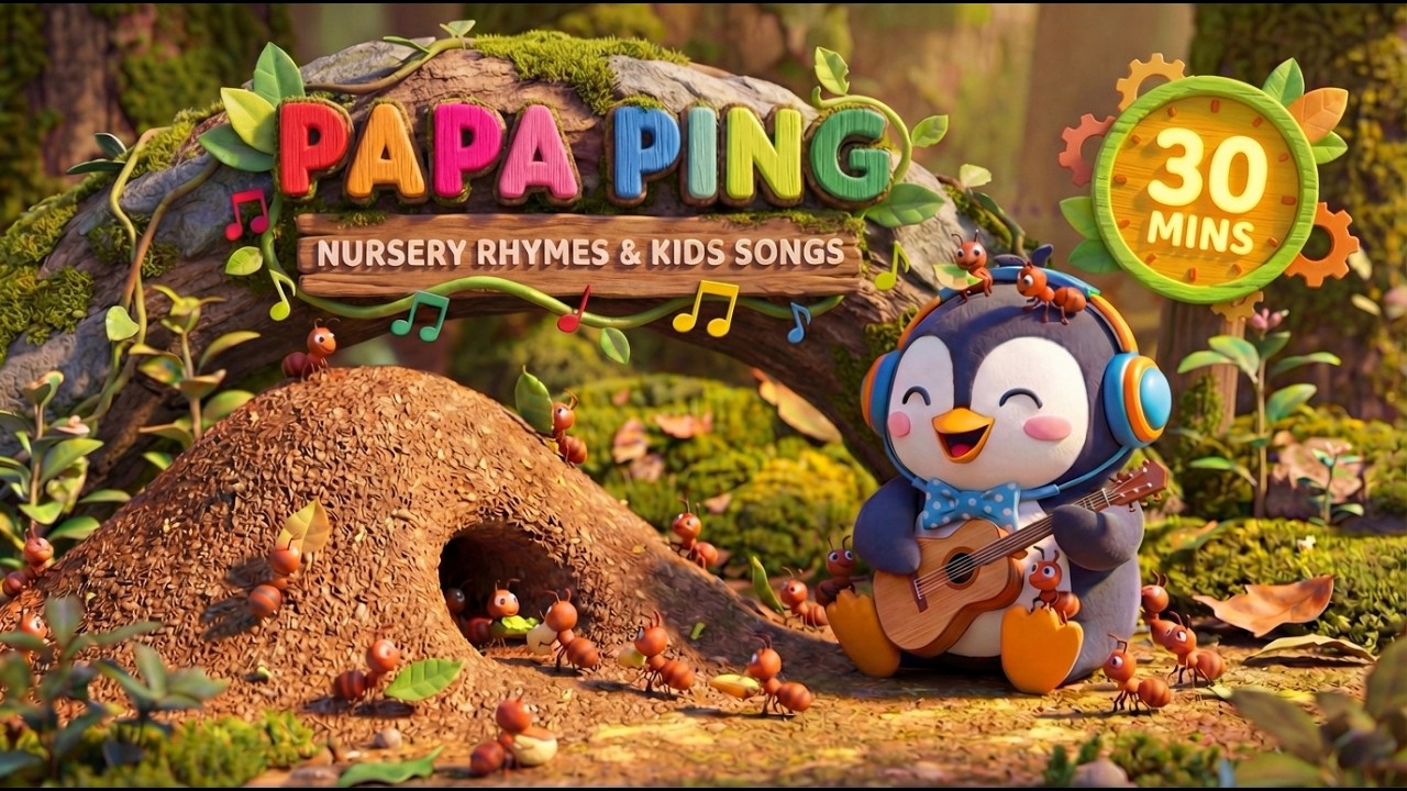 ⏰ 30 Min Non Stop Nursery Rhymes & Kids Songs 🎶 | Sing Along with PapaPing