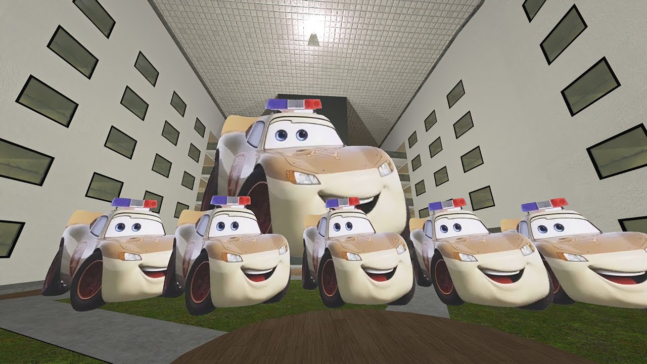 McQueen police Nextbots chasing me