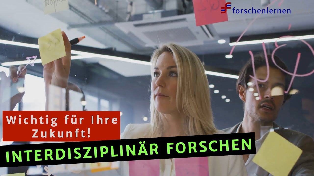 Interdisziplin&auml;res Forschen lernen