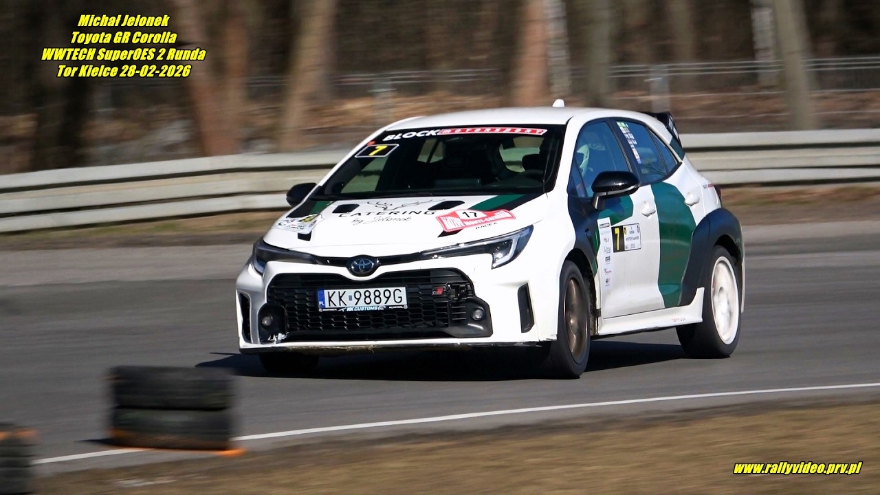 Michał Jelonek - Toyota GR Corolla - WWTECH SuperOES 2 Runda Tor Kielce 28-02-2026