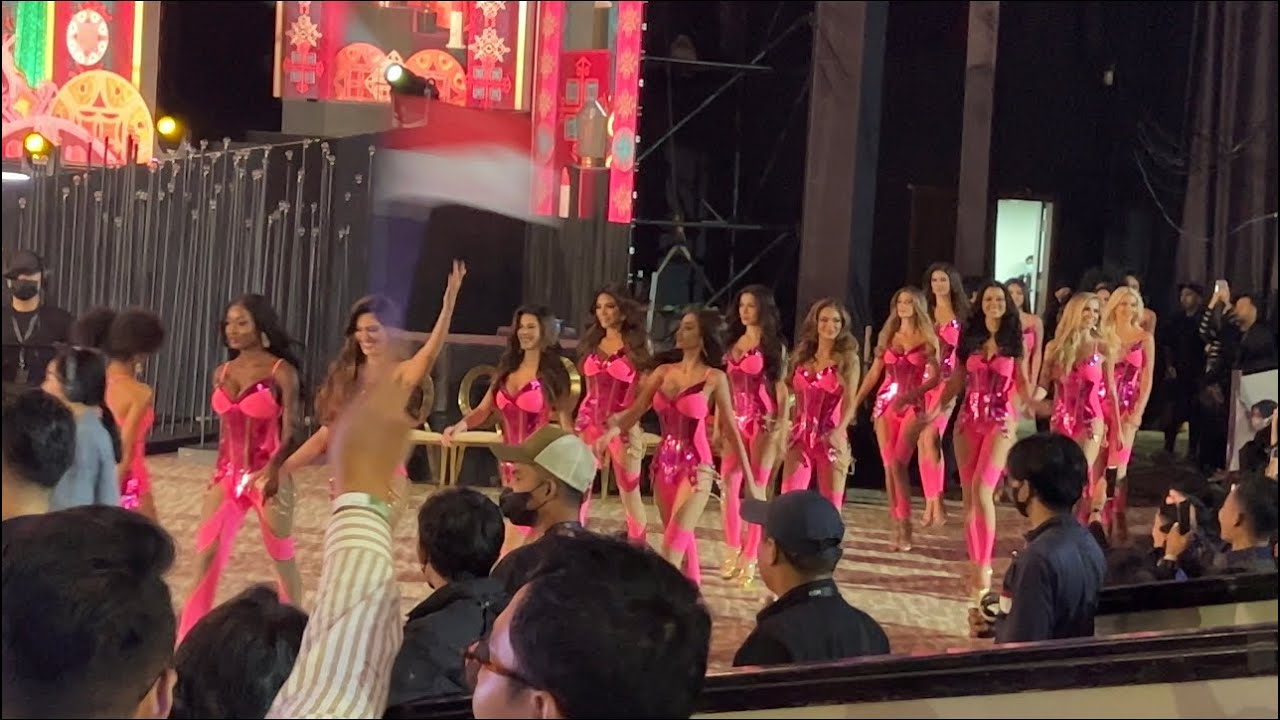 Miss Grand International 2022 Sportwear Competition Fan Camera behind  #mgi2022