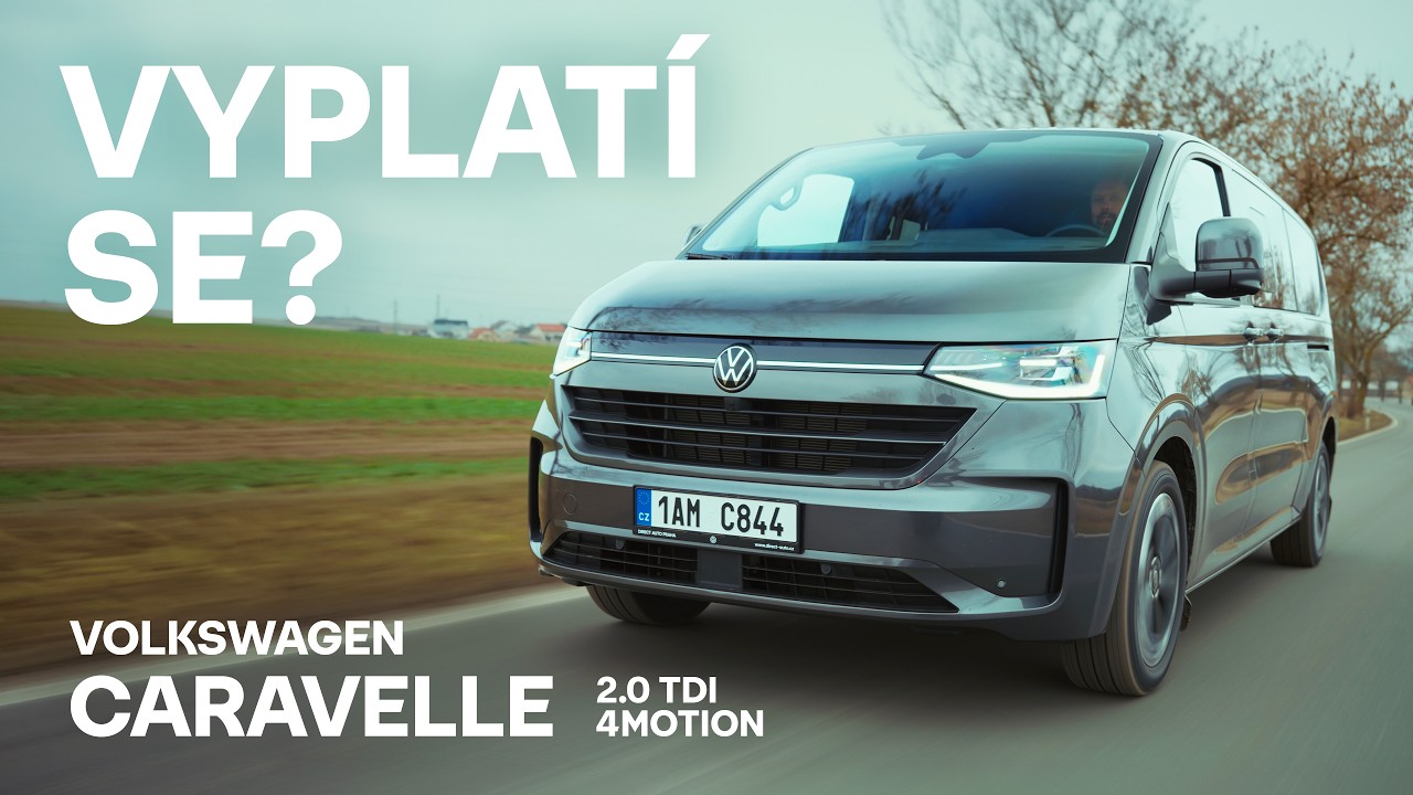 UMÍ PROSTĚ VŠECHNO! – VW Caravelle 2,0 TDI 4MOTION