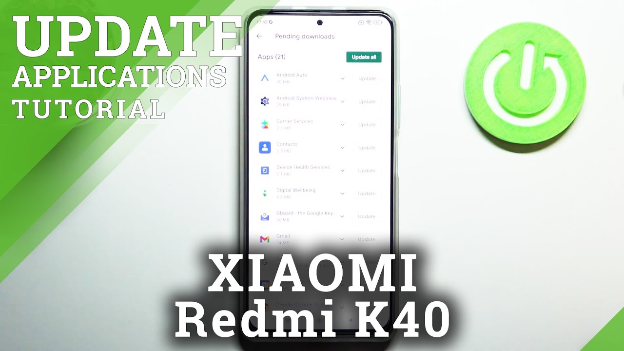 How to Update Apps in XIAOMI Redmi K40 &ndash; Install Latest App Version