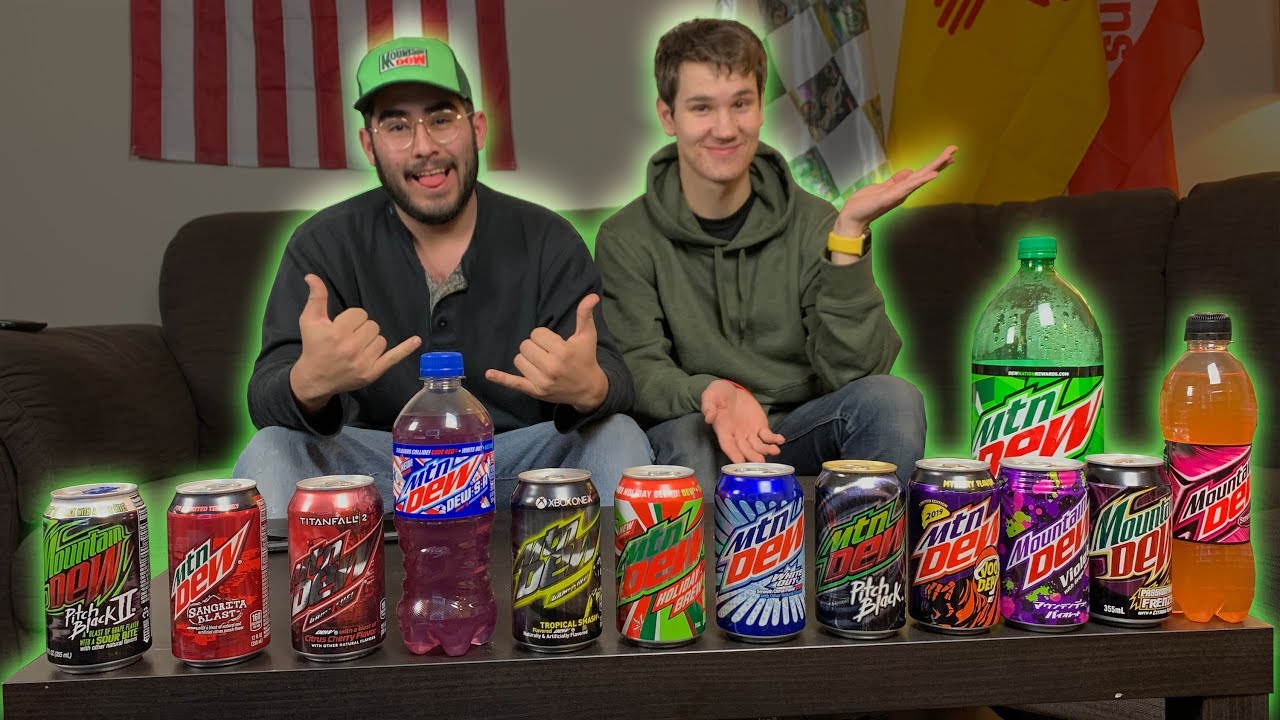 The ULTIMATE Mountain Dew Taste Test