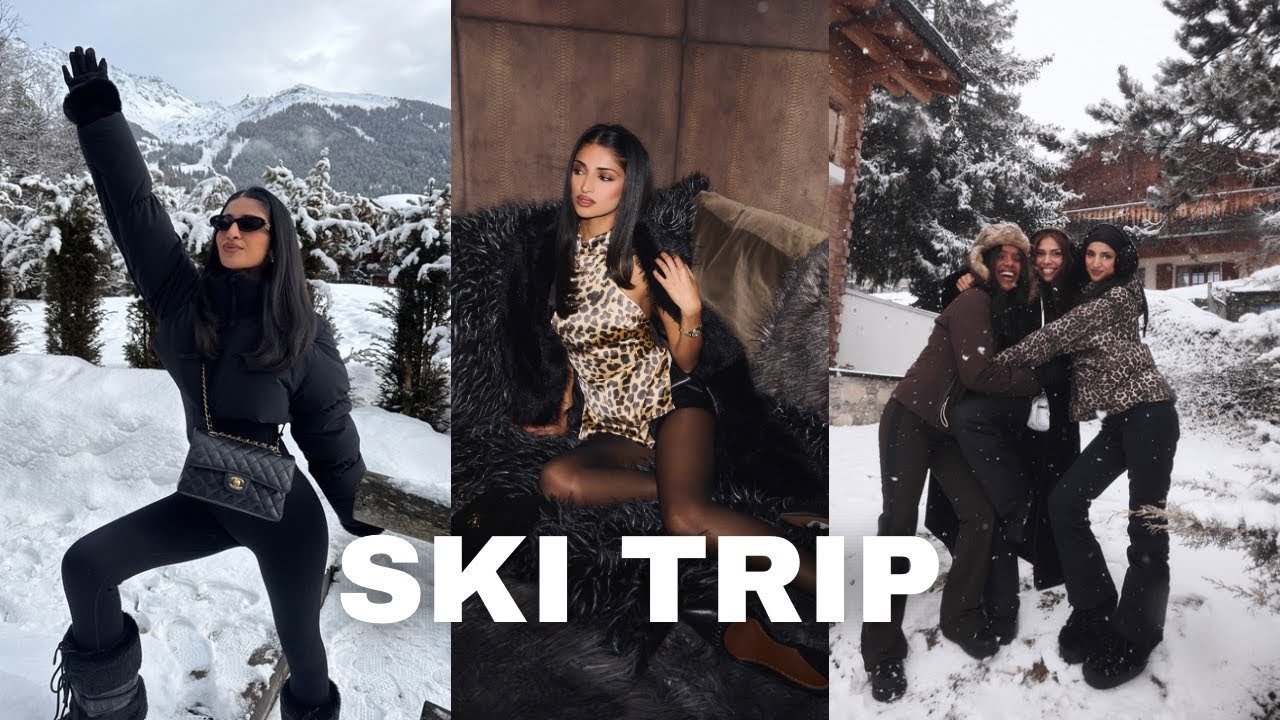 ski trip with l'oreal brand trip eeeek🎿❄️✨- Kim Mann