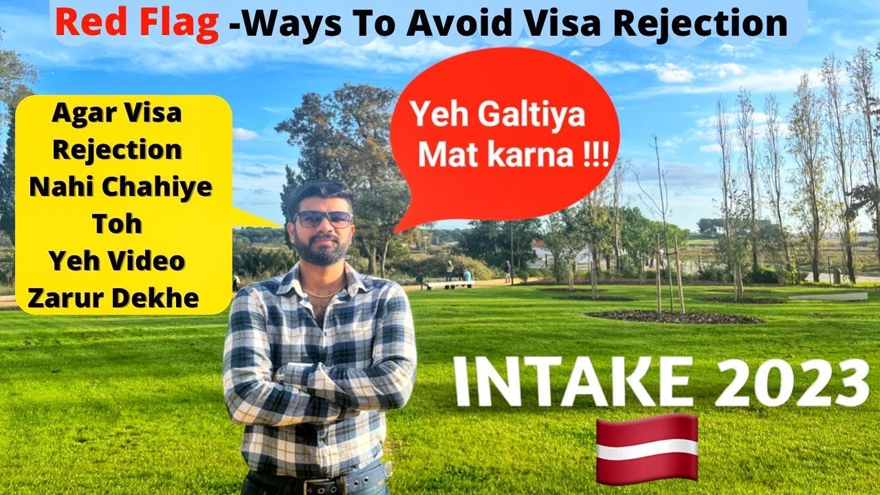 All About Visa Rejection Of Latvia | Latvia Intake -2023 | With English Subtitles.