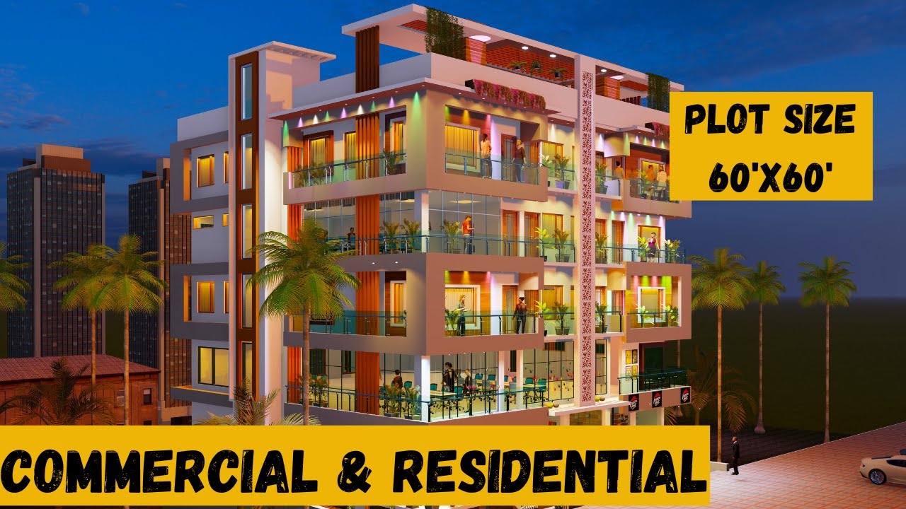 Commercial Building  Design 60'X60'