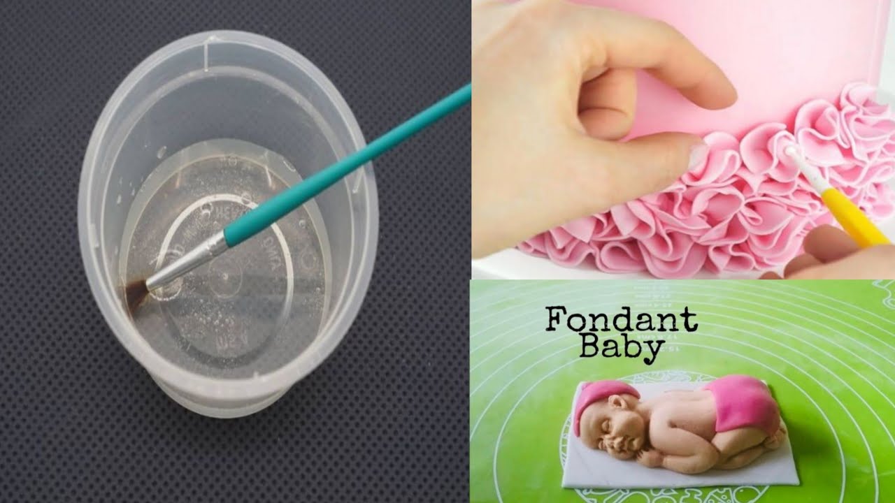How to Stick Foundant Topper on Whipped Cream Cake| Foundant ko Cream pe kese lagain?
