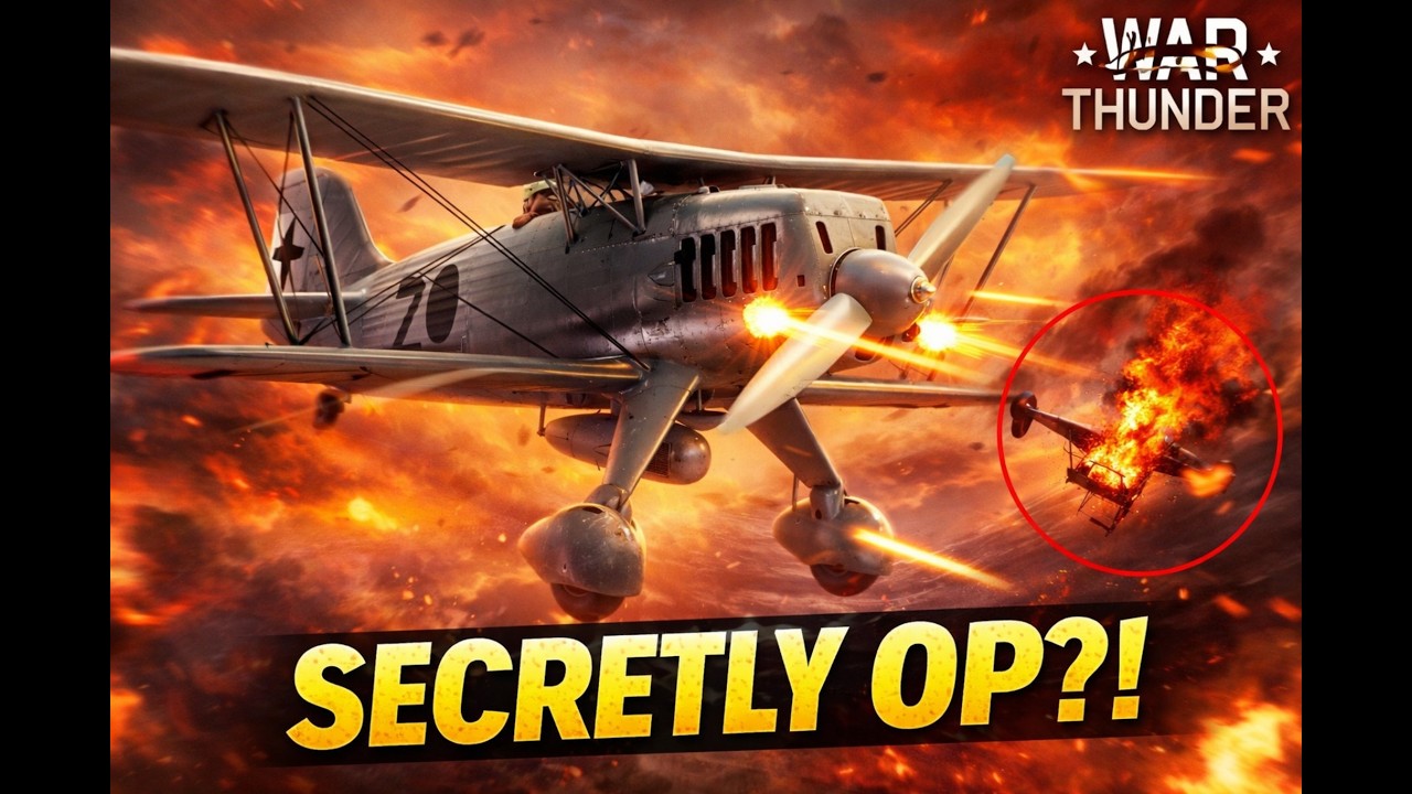 He 51 C-1 — The Most UNDERRATED Reserve Fighter in War Thunder?