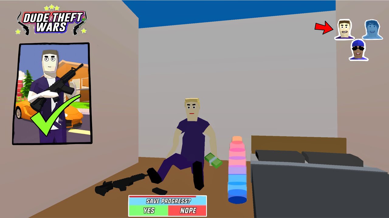 2026 FINALLY Complete Richie Mission In Dude Theft Wars !!! 😍🤭