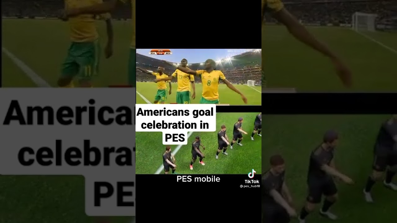 Africans goal celebration in PES 😱💥#