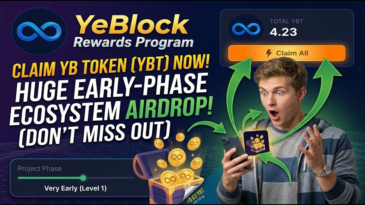 YeBlock Rewards Program | Claim Free YB Token Now! (Early Phase Ecosystem Airdrop)